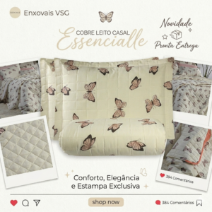 Cobre Leito Casal Essencialle
